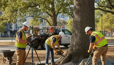 Root protection service in Worcester, MA for healthy tree roots and long-term tree vitality