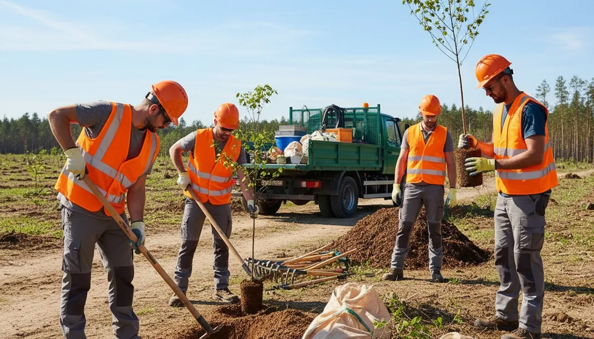 Tree planting service in Worcester, MA for healthy, long-lasting growth