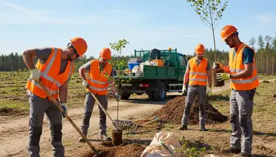 Tree planting service in Worcester, MA for healthy, long-lasting growth