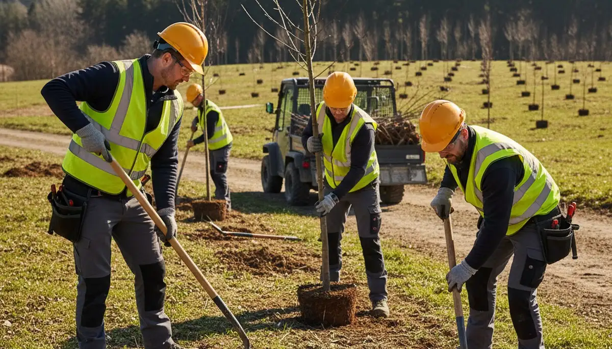 Tree planting service in Worcester, MA for healthy, long-lasting growth