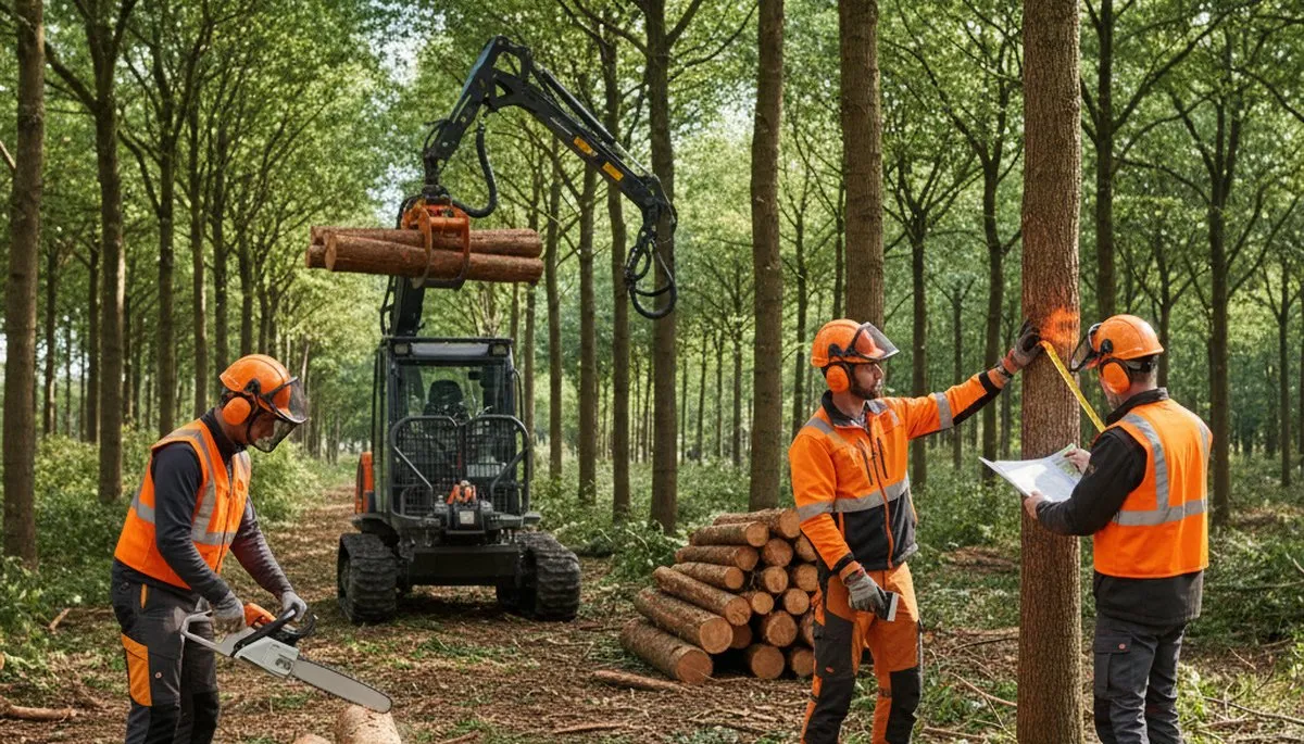 Woodlot management in Worcester, MA by Arbor Tree Care for healthy, well-managed woodland areas