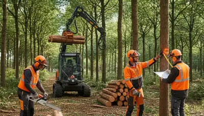 Woodlot management in Worcester, MA by Arbor Tree Care for healthy, well-managed woodland areas